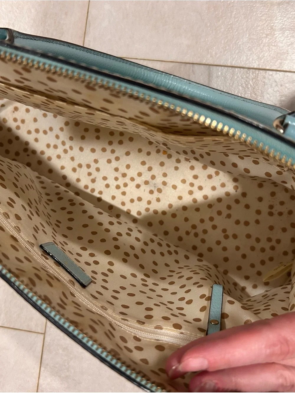 Kate Spade Rachelle Wellesley Handbag in aqua